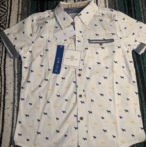 NWT Littke Boys Button Down